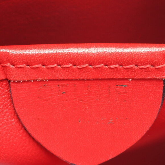 Celine Tote Handbag Leather Red - Picture 4 of 10
